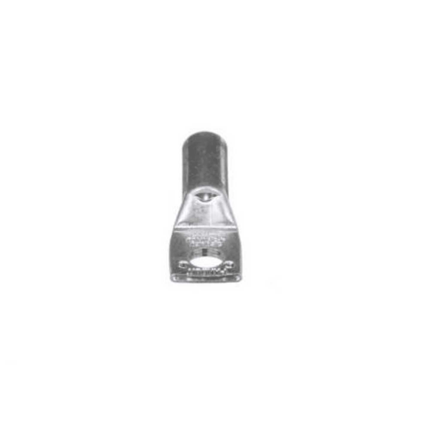 Zapata de compresión LCA4-14-L, para cal. 4 Awg, Barreno para tornillo prisionero de 1/4, 1 Pz