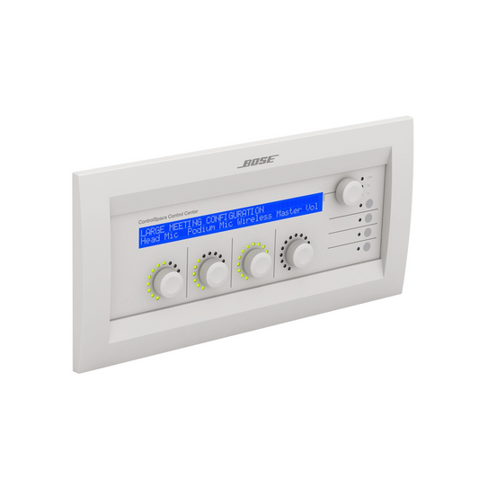 Panel de Control Digital | 4 Perillas de Volumen | Asignación | Pantalla LCD | Para Series ControlSpace y PowerMatch