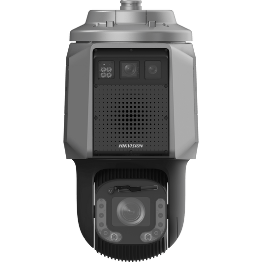 Cámara PTZ Radar Triple Cámara Integrada + Radar / Detección de Intrusión Multidimensional / Rango de Detección 200 m / 24.05 GHz a 24.25 GHz / IP67