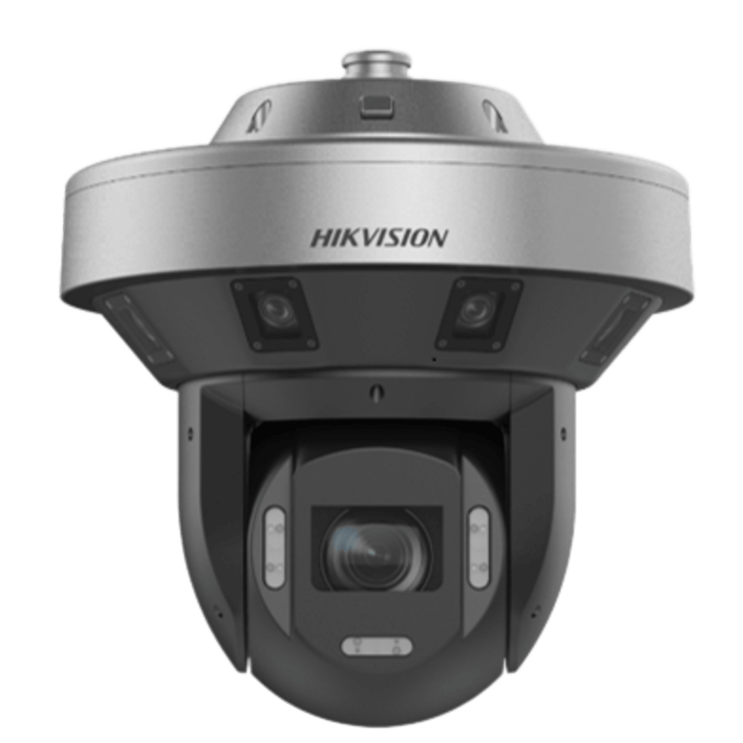 Cámara PanoVu de 360° / 32 MP / PTZ / 40x Zoom Óptico / 250 m IR Distancia / Inteligencia Artificial / Interior y Exterior / IP67 / Antivandálica IK10