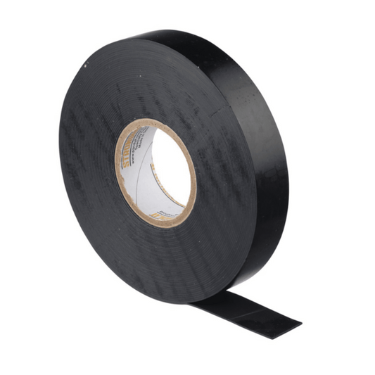 Cinta Eléctrica STRONGHOLD para Aislar de Caucho EPR, Autoadhesiva, Uso Industrial en Uniones de Alto Voltaje y Temperatura , Grosor de 0.76mm (30 mil), Ancho de 19mm, y 9.1m de Largo, Color Negro