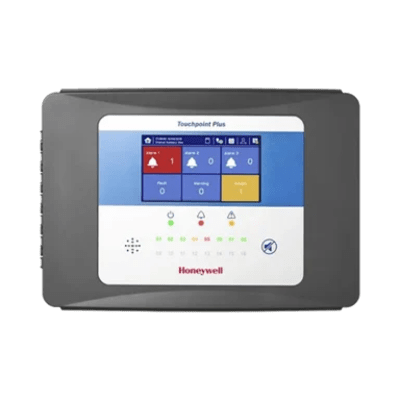 Controlador Touchpoint Plus, Unidad Básica, Montaje En Pared, Corriente Alterna 110vca, Entrada 4 Canales Ma, 12 Reles, Sin Salida Ma, Batería De Respaldo