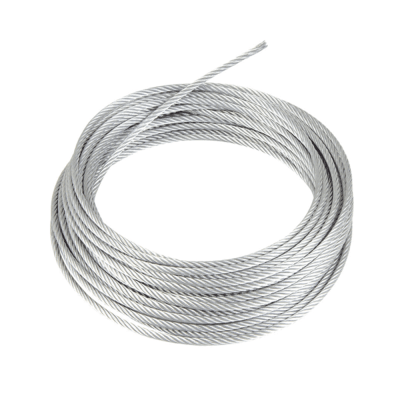 Rollo O Carrete De 200 Metros De Retenida De 1/8" De Alta Resistencia, Galvanizado Clase A.