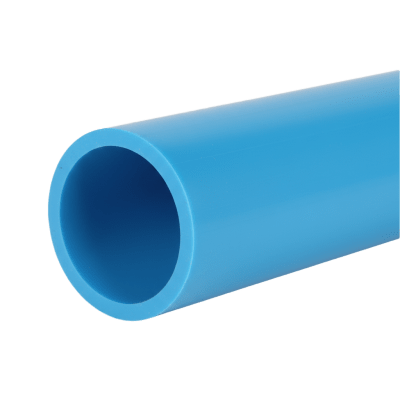 Ducto Para Fibra Óptica 2" Liso Rd11, Azul Cian Prelubricado, Rollo De 200 Metros
