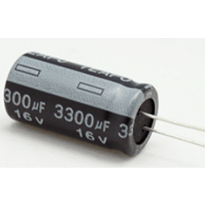 Capacitor Electrolítico 3300mf, 16 V.