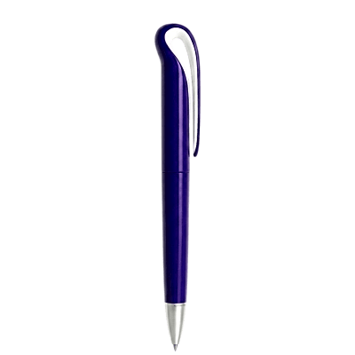 Pluma De Tinta Negra/ Fabricada De Plástico / Lock