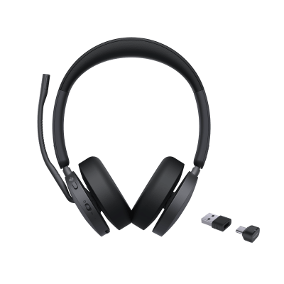 Diadema Inalambrica Bh74 Teams Usb C/a De Yealink Con Tecnología De 6 Micrófonos Y Acoustic Shield 3.0 Para Voz Clara