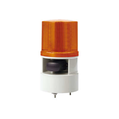 Luces De Advertencia Color Ámbar Con Sirena Incorporada Con 5 Tonos Máx. 105 Db En 110 Vca