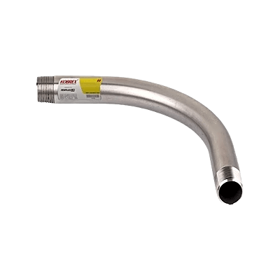 Codo De 1/2" Para Pared Gruesa / Etiqueta Amarilla.