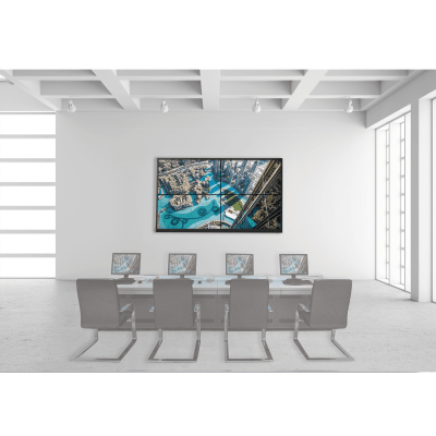 Kit Videowall 2x2 / Incluye 4 Pantallas De 55" / Decoder / Base De Pared / Accesorios De Instalación