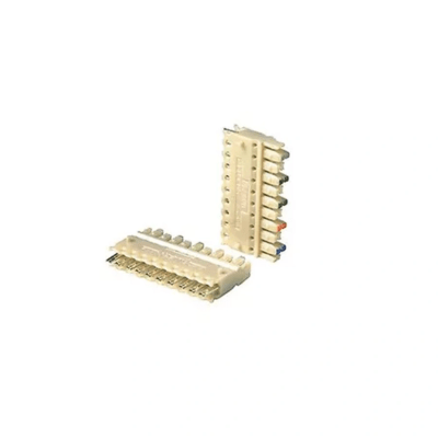 Block De Conexiones Pan-punch 110, Categoría 5e, De 4 Pares, Paquete De 10 Piezas