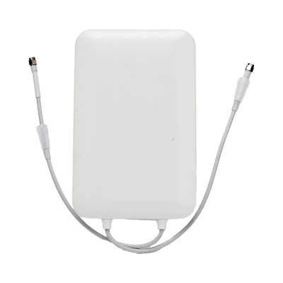Antena Sectorial Wi-fi De 90° Para Exterior Con Montaje / 2.4 Y 5 Ghz / Ganancia 15 Dbi / Conectores Rpsma / Ideal Para Aps Conectorizados Unifi, Altai, Tp-link Y Grandstream.