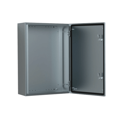 Gabinete De Acero Inoxidable 304l Asr Ip66 800x800x300 Mm / 2 Cerraduras / Montaje Placa 2 Mm