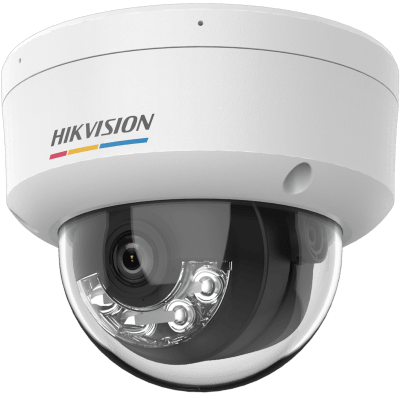 [dual Light + Colorvu] Domo Ip 6 Megapixel / Lente 2.8 Mm / 30 Mts Ir + 30 Mts Luz Blanca / Micrófono Integrado / Acusense Lite / Exterior Ip67 / Ik08 / Dwdr / Poe / Micro Sd
