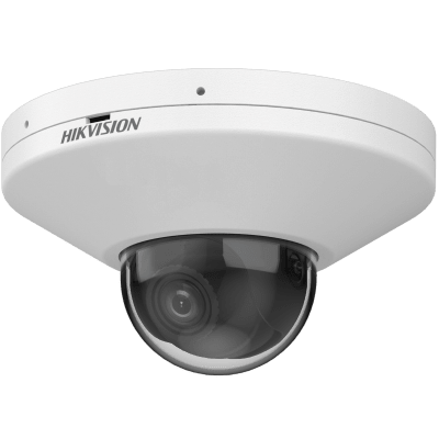 [hik Ai] Mini Domo Ip 4 Megapixel / Lente 2 Mm / Ideal Para Elevadores / Diseño Compacto / Colorvu / 2 Micrófonos Integrados / Interior / Acusense / Captura Facial / Poe / Wdr 130 Db / Onvif / Micro Sd