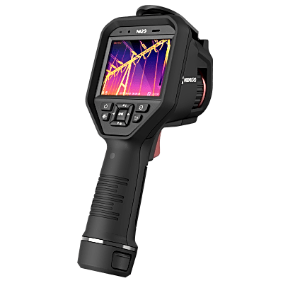 M20 - Cámara Termográfica Portátil Dual / Lente Térmico 6.9 mm (256 x 192) / Lente Óptico (8 Megapixel) / WiFi / IP54 / z MicroSD hasta 64 Gb  / Hasta 6 Horas de Funcionamiento Continuo