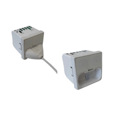 Módulo De Pared Para Pulsadores De Cama / Conector Magnético / Dimensiones 45x45 Mm / Material Abs Anti-microbiano / Compatible Con Nx0881/mg