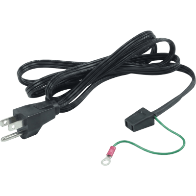 Cable De Alimentación Para Ventilador / 1 Conector / 1.52 M (5 Ft) / Cobre / Enchufe 3 Puntas Con Tierra / Compatible Con Ventiladores Compactos Hoffman