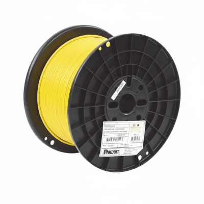 Bobina De Cable Utp De 4 Pares, Vari-matrix, Cat6a, 23 Awg, Cmr (riser), Color Amarillo, 305m