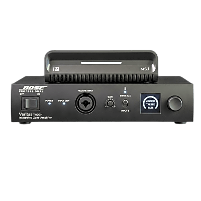 Kit Amplificador Veritas 1100bh Y Streamer De Audio Modular Ms.1 | Poe + Usb-c | Hdmi Earc + Óptica + Rca | Bluetooth Le Audio | Wifi | Control4-crestron-elan-rti-urc-savant-lutron | Airplay2-googlecast-spotifyconnect