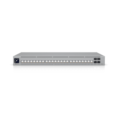 Unifi Switch Pro Hd Capa 3, 24 Puertos Etherlighting / (22) Puertos 2.5 Gbe, (2) Puertos 10gbe, (4) Puertos 10g Sfp+