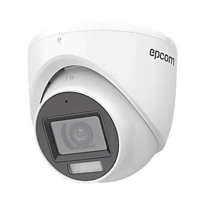 [dual Light + Colorvu] Turret Turbohd 3k (5 Megapixel) / Lente 2.8 Mm / 30 Mts Ir + 20 Mts Luz Blanca / Gran Angular 104.9° / Exterior Ip67 / Dwdr / 4 Tecnologías / Policarbonato