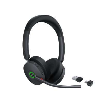 Diadema Inalámbrica Bh74-uc De Yealink Con Cancelación Activa De Ruido, Acoustic Shield Y Batería Prolongada