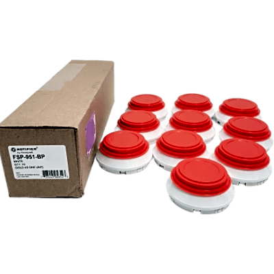 Detector De Humo Direccionable / Paquete De 10 Unidades / Sin Base / Color Blanco