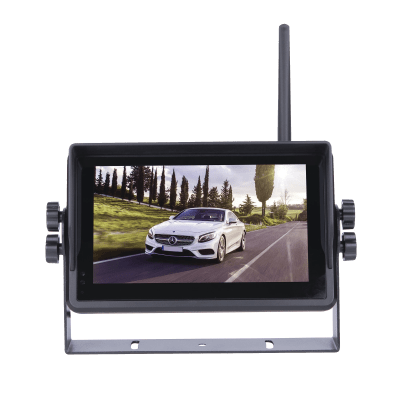 Monitor Lcd Táctil / 7 Pulgadas / 2 Canales Simultáneos / Cámara Ir Inalámbrica / -20°c A 70°c