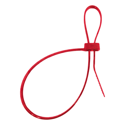 Cincho Plástico De Doble Lazo / Nylon Resistente / -73°c A 200°c / Paquete 100 Pzas / 0.24 Ft Lazo