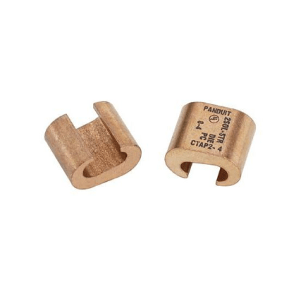 Conector De Compresión Tipo C Structuredground, Conductor De Cobre 1/0 Awg - 2/0 Awg, 1pz.