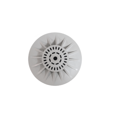 Detector De Calor Convencional / Termistor Inteligente / 24 Vcd / 15 Ma / Alcance 500 M (1640.4 Ft) / Led Indicador