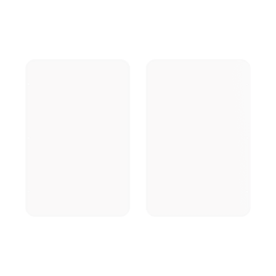 Kit De 2x Aletas De Acrílico Para Formar Carriles De 90 Cms En Torniquetes Series Ds-k6b221tmx