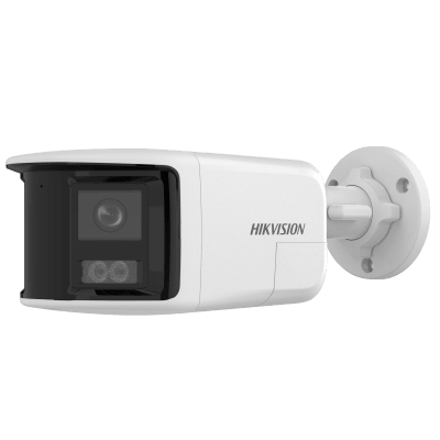 CÁmara Red Bala Fija Inteligente HÍbrida 6 Mp / Luz Smart Hybrid Largo Alcance / 180° Campo De VisiÓn / CompresiÓn H.265+ / Almacenamiento Sd 512 Gb / Exterior Ip67 / Audio Bidireccional / Alarma EstroboscÓpica / Det