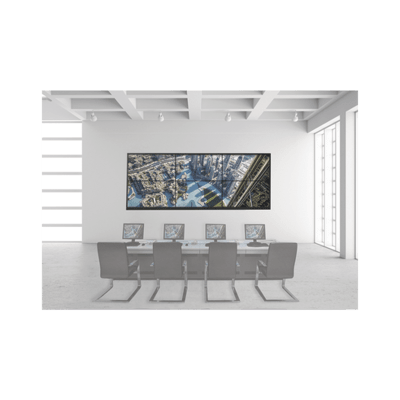 Kit Videowall 3x2 / Incluye 6 Pantallas De 55" / Decoder / Base De Piso / Accesorios De Instalación