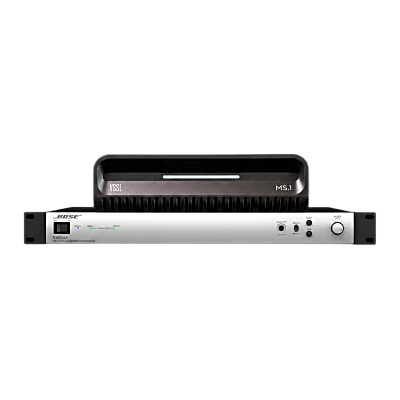 Kit Amplificador Iza2120hz Y Streamer De Audio Modular Ms.1 | Poe + Usb-c | Hdmi Earc + Óptica + Rca | Bluetooth Le Audio | Wifi | Control4-crestron-elan-rti-urc-savant-lutron | Airplay2-googlecast-spotifyconnect