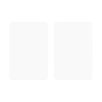 Kit De Repuesto (2 Piezas) De Aletas De Acrílico Para Formar Carriles De 65 Cms En Torniquetes Series Ds-k3b530
