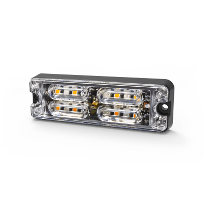 Luz Perimetral, 12 LED Ultra Brillantes, Color Azul / Claro