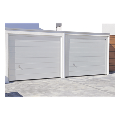 Puerta De Garage / Línea Central / 9x8 Pies (2.74x2.44 M) / Aislada / Estilo Americano / Calibre 26