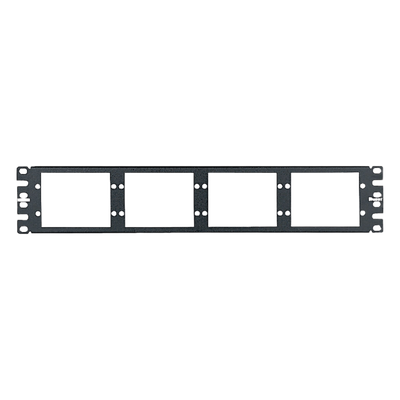 Patch Panel De Fibra Óptica / 2ur / 8 Placas Acopladoras / 19" Eia / 1.58 X 0.29 X 0.04 Ft