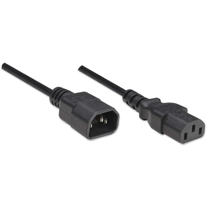 Cable Corriente,manhattan,301152, Monitor A Cpu, 1.8m