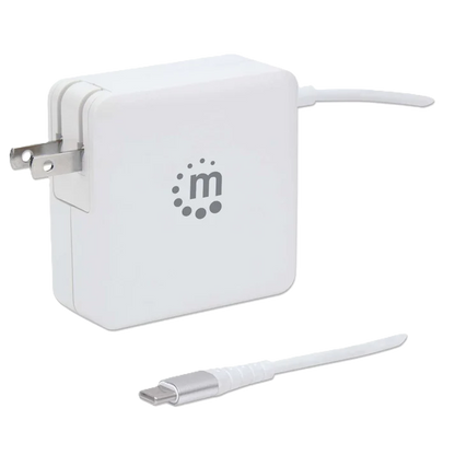 Cargador/manhattan/180245/cargador De EnergÍa Pd Con Cable Usb-c Integrado  60 W
