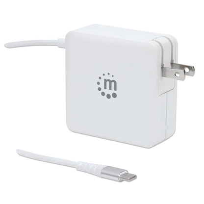 Cargador/manhattan/180245/cargador De EnergÍa Pd Con Cable Usb-c Integrado  60 W