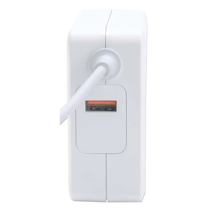 Cargador/manhattan/180245/cargador De EnergÍa Pd Con Cable Usb-c Integrado  60 W
