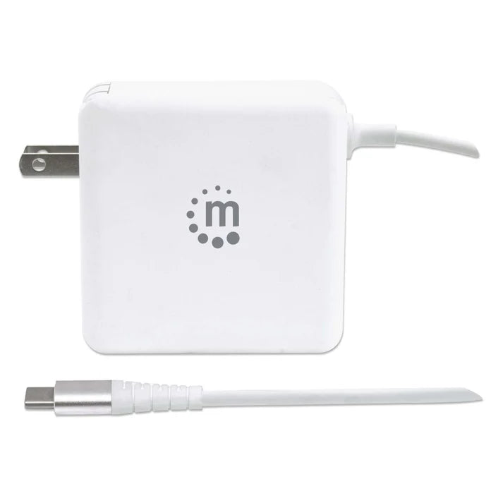 Cargador/manhattan/180245/cargador De EnergÍa Pd Con Cable Usb-c Integrado  60 W