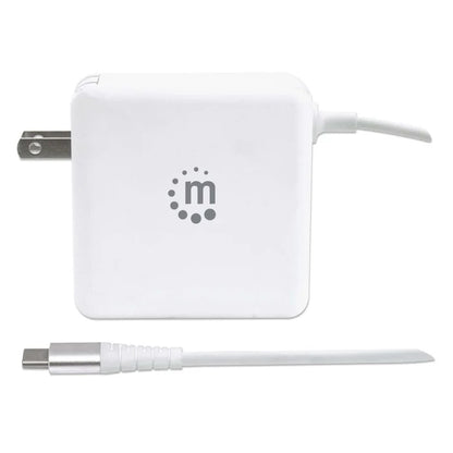 Cargador/manhattan/180245/cargador De EnergÍa Pd Con Cable Usb-c Integrado  60 W