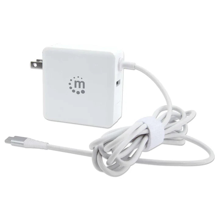 Cargador/manhattan/180245/cargador De EnergÍa Pd Con Cable Usb-c Integrado  60 W