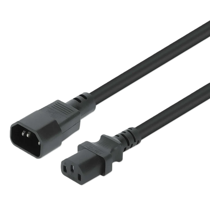 Cable Corriente,manhattan,301152, Monitor A Cpu, 1.8m
