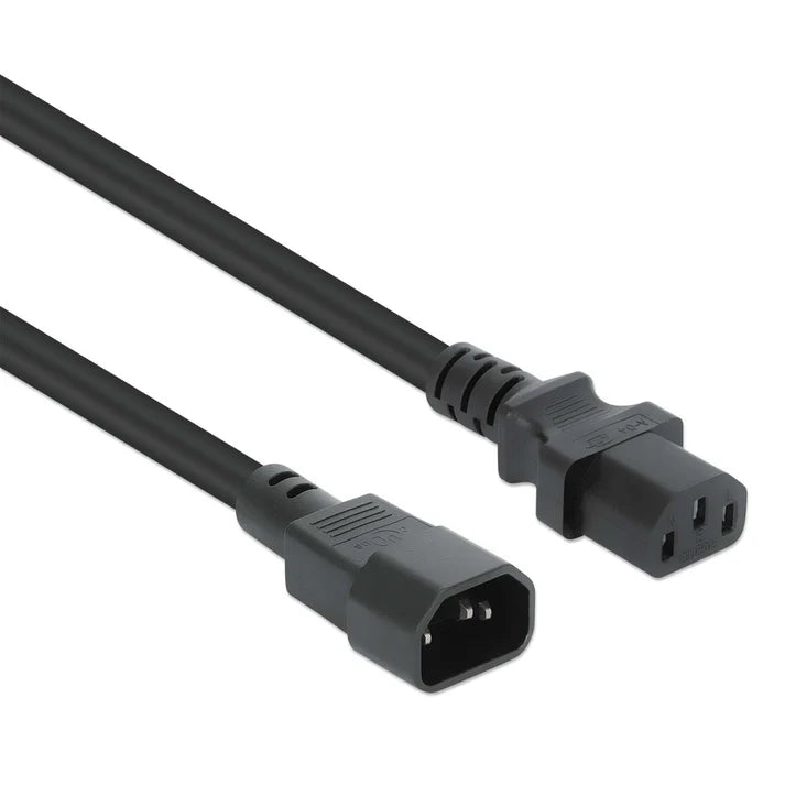 Cable Corriente,manhattan,301152, Monitor A Cpu, 1.8m