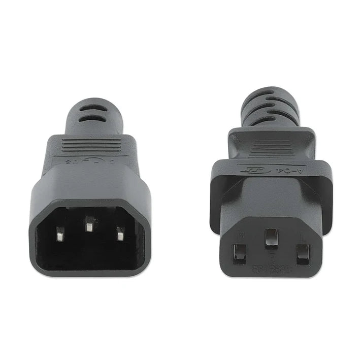 Cable Corriente,manhattan,301152, Monitor A Cpu, 1.8m